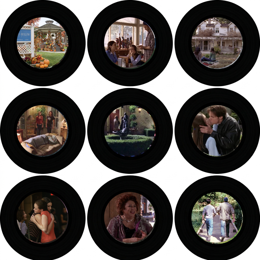 The nine collectible mini vinyl discs