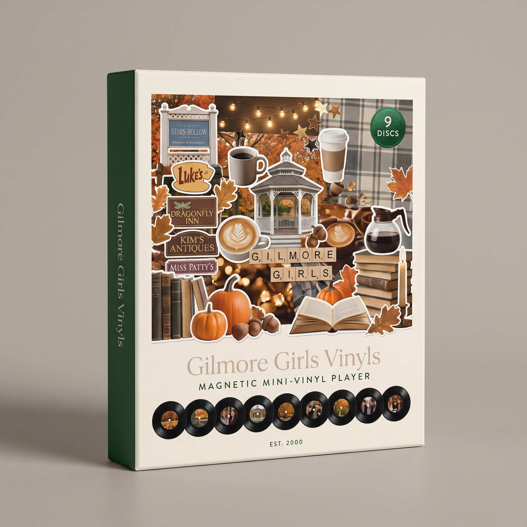 Gilmore Girls Vinyls collector's box